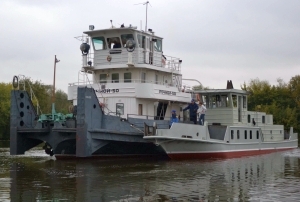 "МССЗ" спустил на воду обстановочное судно для для ФБУ "Камское ГБУВПиС"