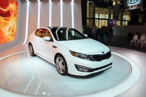 Kia обновляет модель Optima