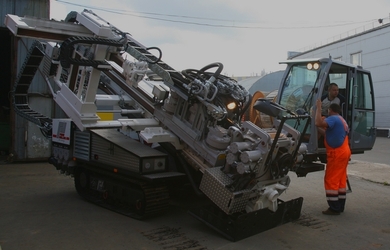 При строительстве кабельной линии МОЭСК применяется уникальное оборудование