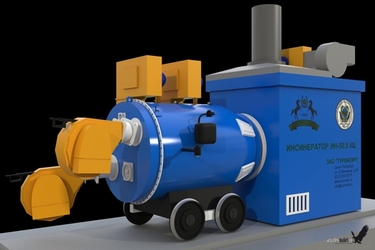 Нефтяникам представили инсинератор, работающий на попутном газе