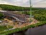 Строительство моста ЦКАД через канал имени Москвы