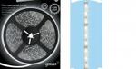 Лента светодиодная Gauss 3528/60-SMD 4.8W 12V DC холодный белый IP66 (блистер 5м)