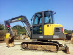ГУСЕНИЧНЫЙ МИНИ ЭКСКАВАТОР VOLVO EC55C 2010 год