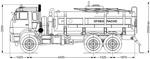 Автотопливозаправщик Камаз АТЗ-12 43118-24 УСТ54533 сп.м