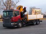 Тяжелое шасси с манипулятором Scania P340LB6X2HLB