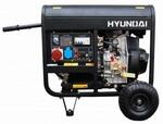 Дизельный генератор Hyundai DHY 6000LE + колеса