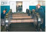 Колесная пара без букс узла. РУ-1Ш-957Г (100.10.010-11сб)