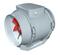 Вент-р канальный Lineo 315 V0 , пластик, 2 ск, мах 1740/2300м3/ч, 200/300w, 220V, IPX4, кронштейн