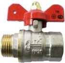 Кран шаровый для воды TK-Water 1/2" г/ш бабочка