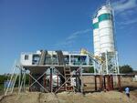 Растворо-бетонный завод ЕС-50 компакт, транспортёры загрузки, Растворо-бетонный завод, ЕС-50 компакт