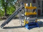Линия для производства шлакоблоков, тротуарной плитки, бордюров