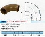 Колено бетоновода DN125mm-R225*-90*