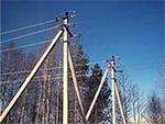 Стойки вибрированные для линий  электропередач