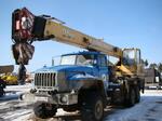 "Автокран "Галичанин" на шасси Урал 6х6 25 тонн"
