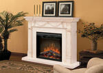 Каминный комплект dimplex multifire draped alabaster