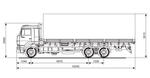 Бортовой автомобиль КАМАЗ-65117 с двигателем Cummins L360