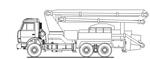 Автобетононасос 58152А АБН-21