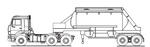 Автопоезд-цементовоз ТЦ-20