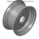 Обод колеса трактора С.885.3107012 DW16-34
