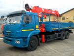 камаз 65117 с кму канглим г/п 7 тонн, вылет 19м