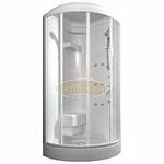Угловая душевая кабина Glass Techno 90 B1