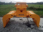 Двухчелюстной просеивающий грейферный захват Mazal MZ1102