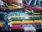 Фрагмент материнской платы Gigabyte