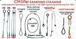 Стропы канатные