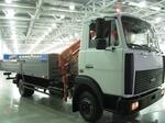 Кран-манипулятор Benelli 3200/3SL на шасси МАЗ-4370