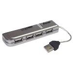 Концентратор Porto USB 2.0 4-Port Mini Hub HB-02