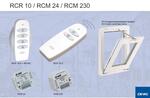 Дистационное управление окнами RCR 10 / RCM 24 / RCM 230