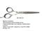 Ножницы прямые 5.5" Silver SK103S-55