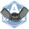 Гайка DIN 315, ГОСТ 3032-76 (барашек, американская форма)