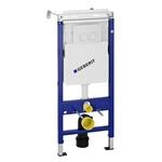 Инсталляция для подвесного унитаза Geberit Duofix UP 182 458.162.21.1 Комплект Платтенбау ( plattenbau) 4 в 1 ( с клавишей Delta21 хром )