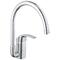 Смеситель для мойки, высокий излив, Grohe Eurosmart (32542)