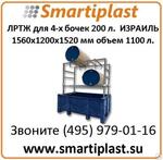 Контейнер ЛРТЖ на 4 бочки из Израиля локализация разлива ТЖ