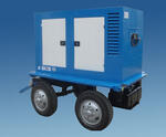 Электростанция шумозащищённая мобильная 50KW