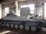 Гусеничный тягач ТГМ-126 с увеличенной кабиной