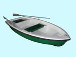 Лодка гребная стеклопластиковая Русалка-2, СНЛК811-00.00.00.00