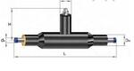 Шаровой кран DN 80-1200-1-ППУ-ПЭ