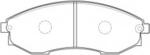 Колодки тормозные дисковые PM0083 NiBK (SSANGYONG)