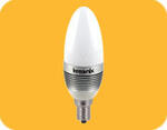 Светодиодная лампа С35 3LEDx1W