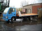 Эвакуатор со сдвижной платформой на базе ISUZU NQR75R и NQR75P