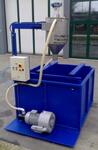 Cистема удаления отработанного абразива из ванны станка