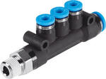 Коллектор Festo QST3-1/8-6-4 Коллектор Festo QST3-1/8-6-4