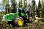 Средний харвестер Deere 1070E