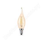 LED Filament Candle tailed E14 5W 2700K Golden