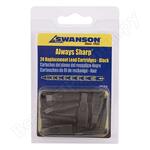 Грифели для карандаша always sharp, чёрные swanson м00008600