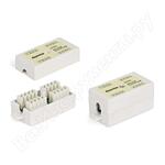 coupler, Dual IDC CA-IDC-C5e-WH coupler, Dual IDC CA-IDC-C5e-WH