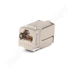 Keystone Jack RJ-458P8C KJNE-8P8C-C6-90-SH-F-WH
